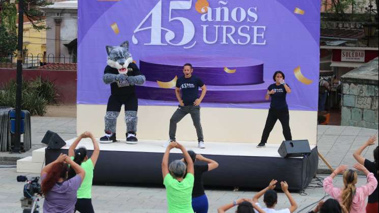 Baile y deporte en el 45 aniversario de la URSE  