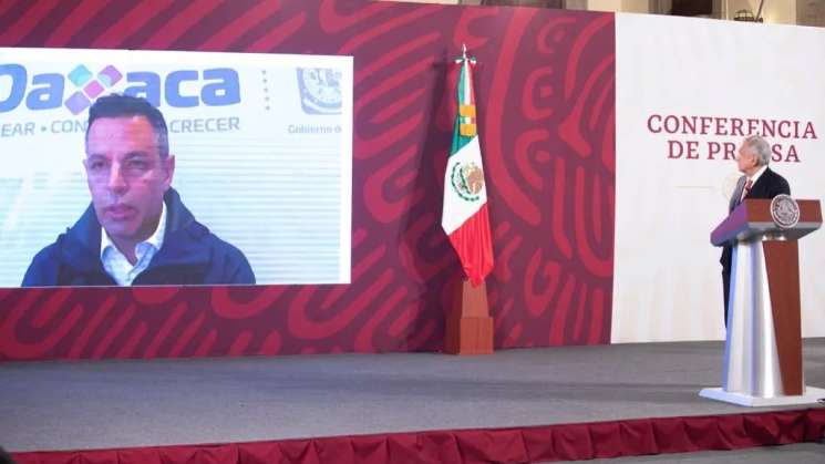 AMLO iniciara visita a Oaxaca supervisando areas afectadas