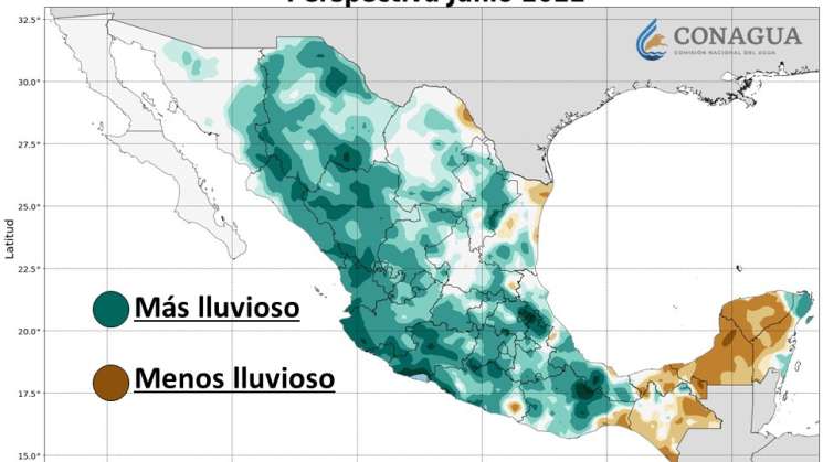 Anuncian lluvias y nublados durante la semana 