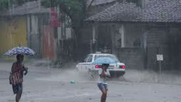 Temporal de lluvias sobre territorio oaxaqueño