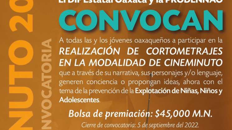 Convocan a 4° certamen de cineminuto “Te Creo en Corto 2022”