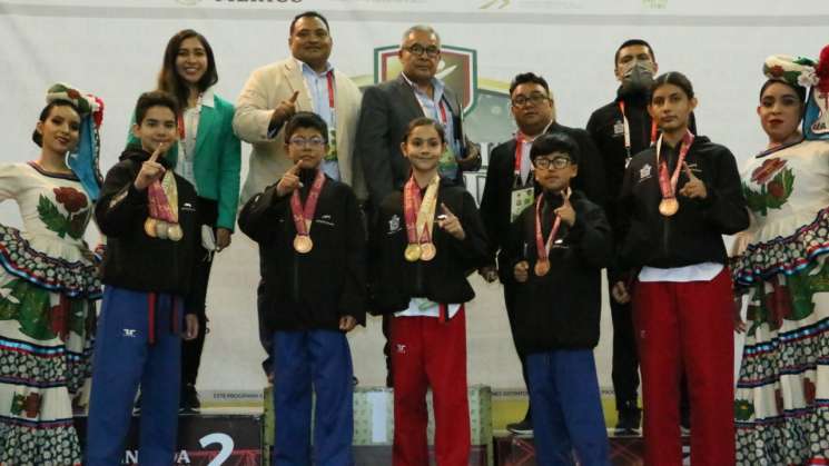 Oro de Azli Gallegos para taekwondo oaxaqueño en Nacionales