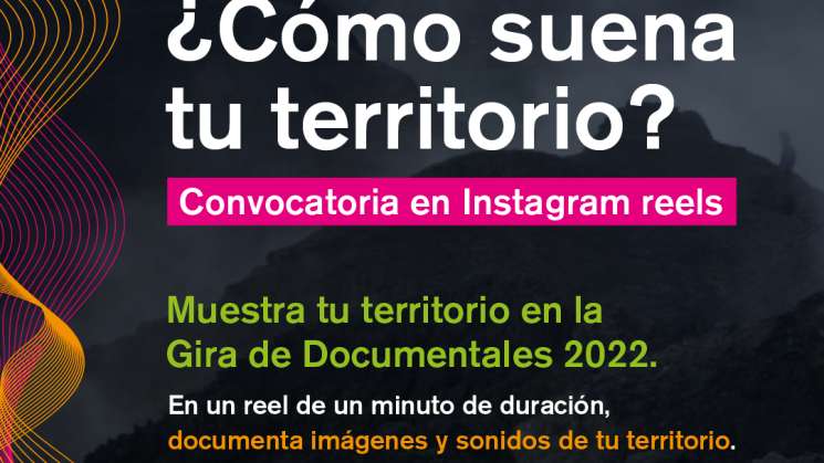 ¿Cómo suena tu territorio? Convocatoria en Instagram Reels