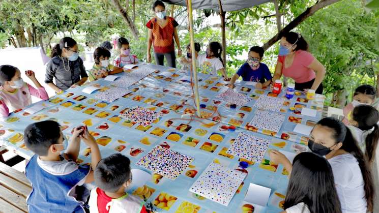 Abren en Parque del Agua Centenario Taller de Pintura para niños