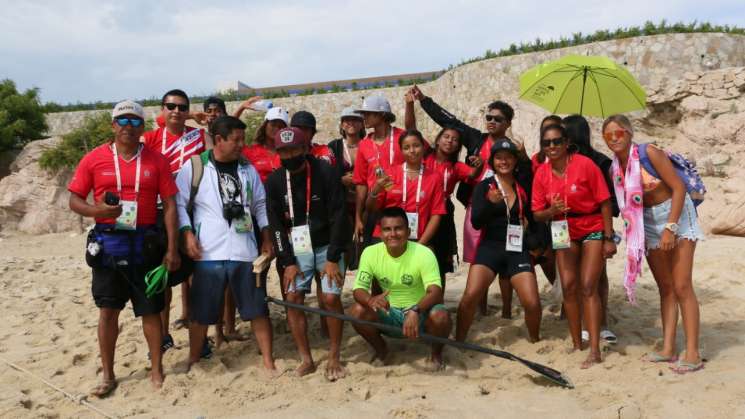  Plata para Oaxaca en la modalidad de stand up paddle en nacional