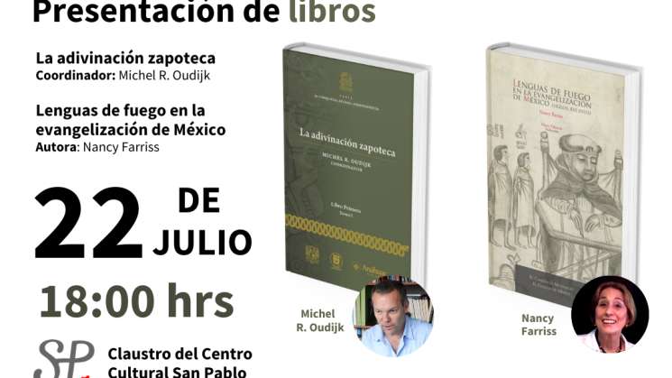 Presentarán dos libros sobre lenguas otomangues en Oaxaca   