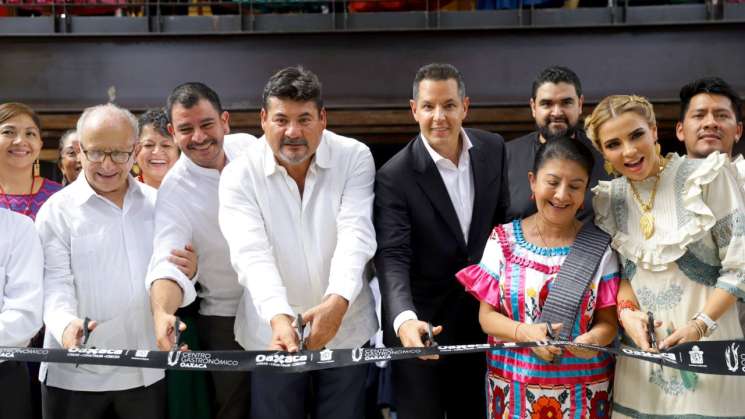 Inaugura AMH el nuevo Centro Gastronómico de Oaxaca