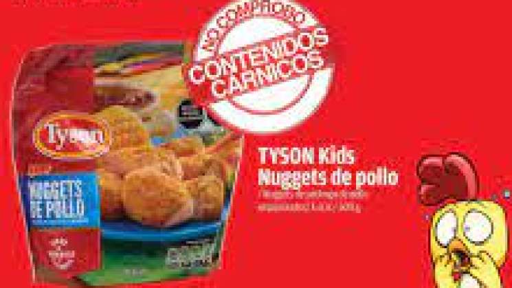 Profeco alerta por Nuggets de pollo, no son de pollo