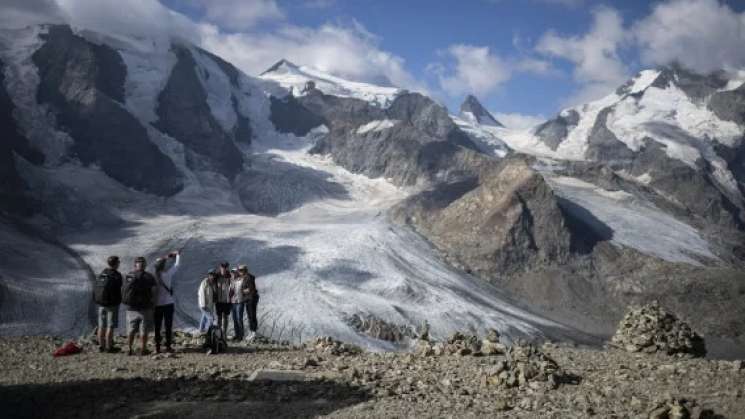 Glaciales de suizas pierden mas de la mitad de su volumen