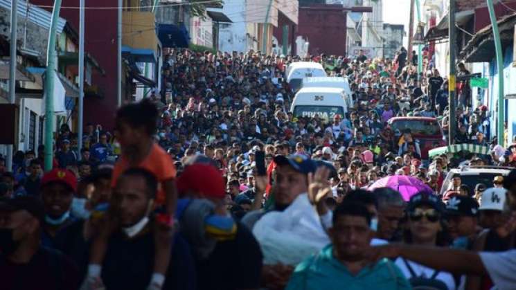  Sale nueva caravana de Tapachula con 400 integrantes a Oaxaca