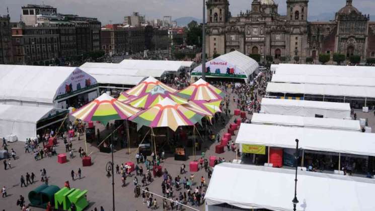 Habrá XXII Feria Internacional del Libro en el Zócalo 2022