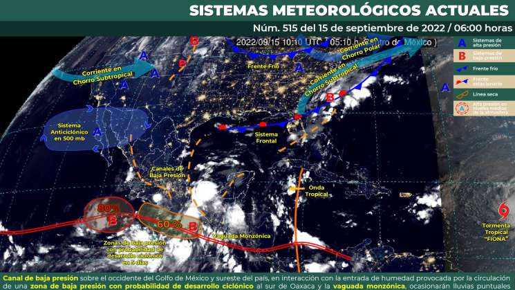 Extremar precaución, seguirán lluvias intensas en Oaxaca