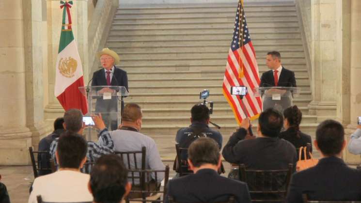  Embajador de USA en México, Ken Salazar visita Oaxaca