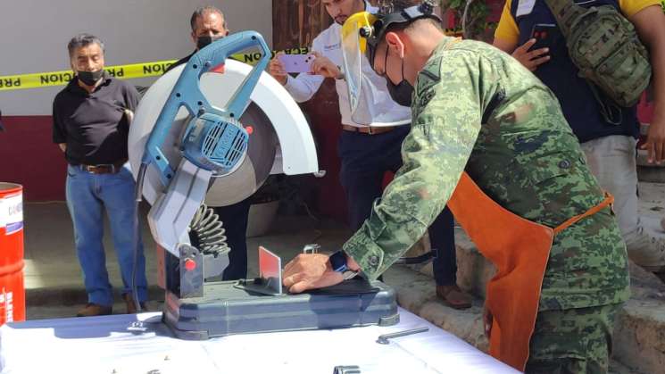 Arranca SSPO canje de armas por dinero en la Villa de Etla