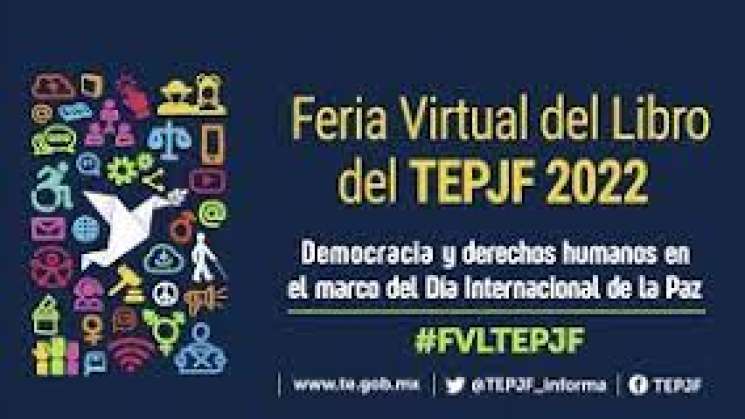  Inicia Feria Virtual del Libro TEPJF 2022 