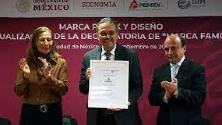 Recibe Pemex certificado de Marca Famosa