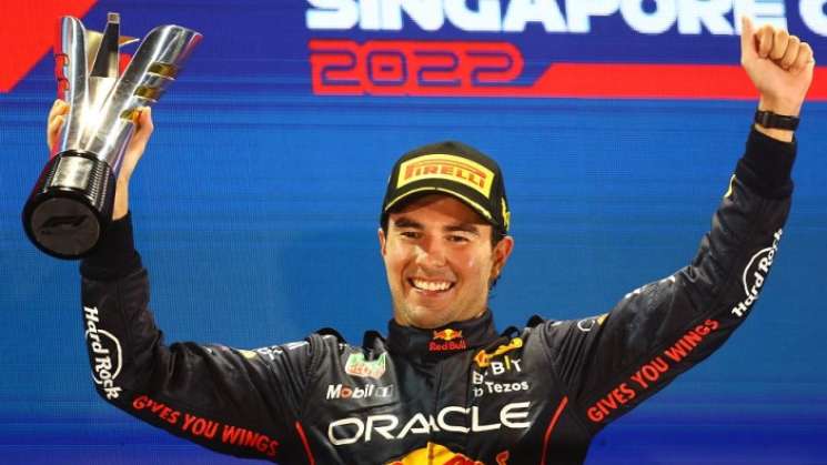 Triunfo de Checo Pérez en el GP de Singapur