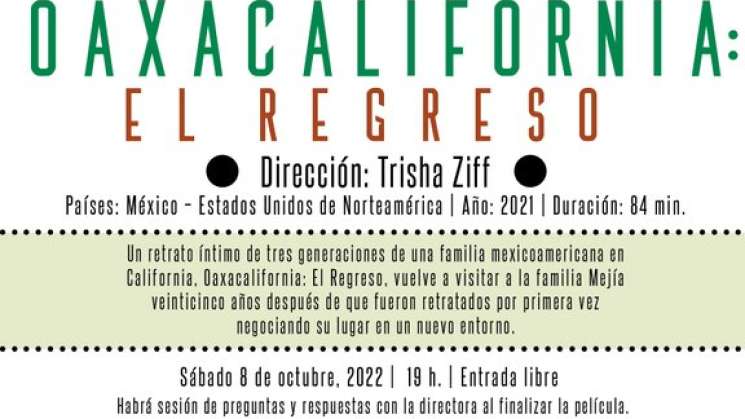 Oaxacalifornia, el regreso de Trisha Ziff