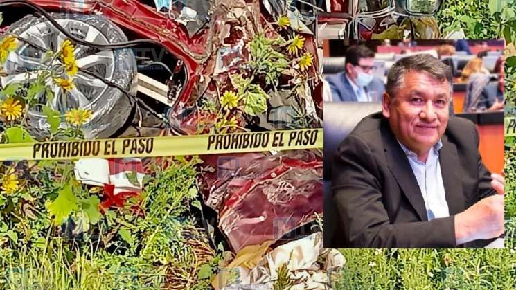 En Accidente carretero, fallece el senador Faustino López Vargas