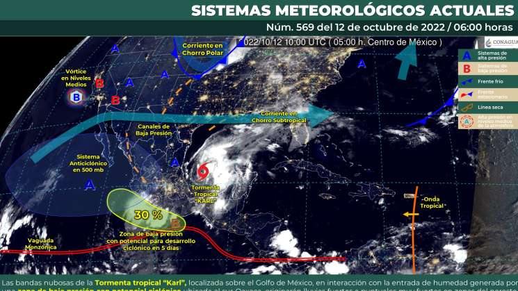 Tormenta tropical “Karl