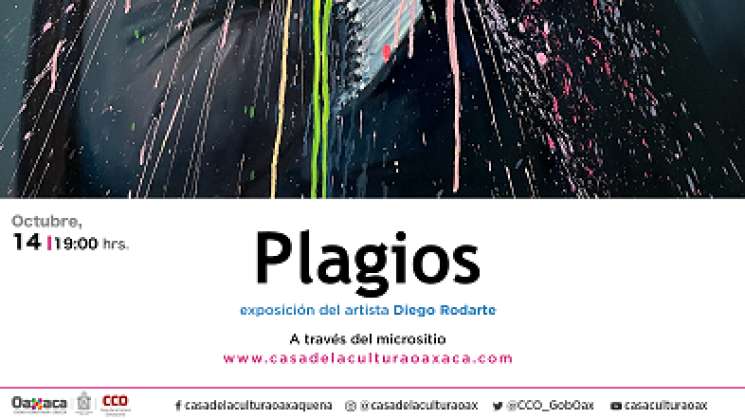 “Plagios”, décimo sexta exposición virtual en Casa de la Cultura