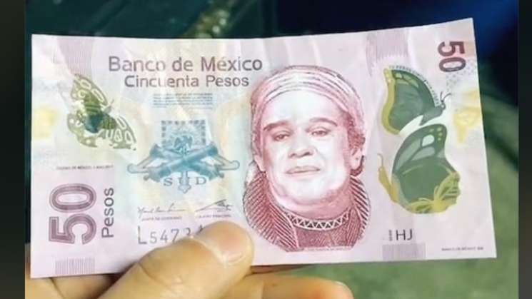 Alerta Banco de México de billete falso de 50 pesos