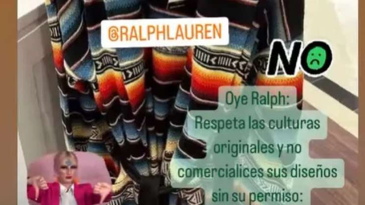 Denuncia Beatriz Gutiérrez Müller plagio de Ralph Lauren