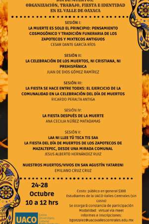 II seminario; Dia de muertos