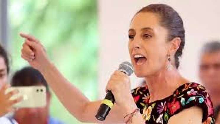 Claudia Sheimbaum en gira por Oaxaca reúne a 22 mil personas