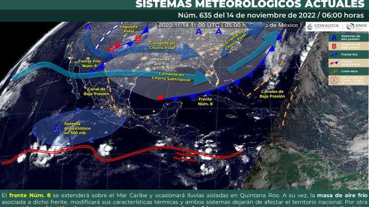 Ambiente fresco y frio en zonas altas, cálido en costa de Oaxaca