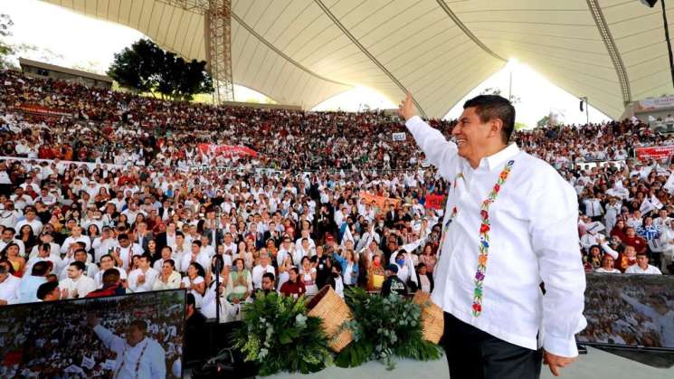 Comienza Primavera Oaxaqueña; el pueblo respalda al gobernador 