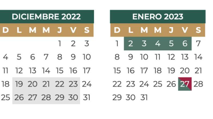 En México estudiantes tendrán una semana extra de descanso