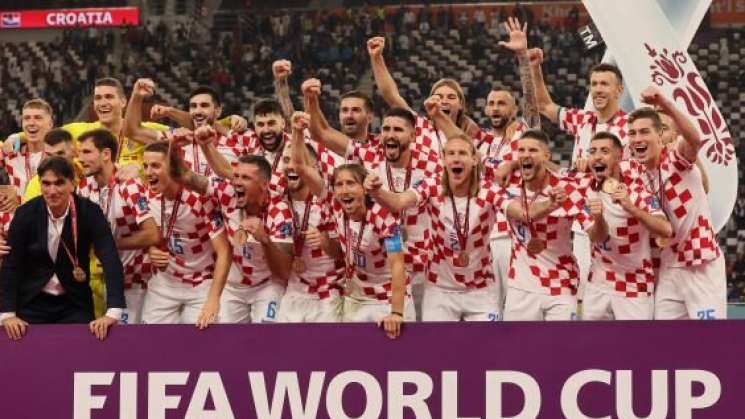 Gana Croacia 3er lugar en Qatar 2022 tras vencer 2-0 a Marruecos 