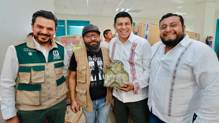 Visita Gobernador de Oaxaca Hospital Materno-Infantil en Juchitán