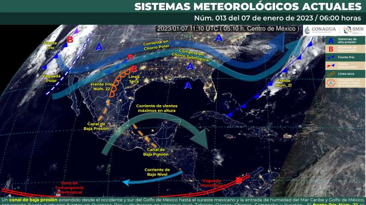 Clima frio en sierras, norte en istmo y cálido en costa de Oaxaca