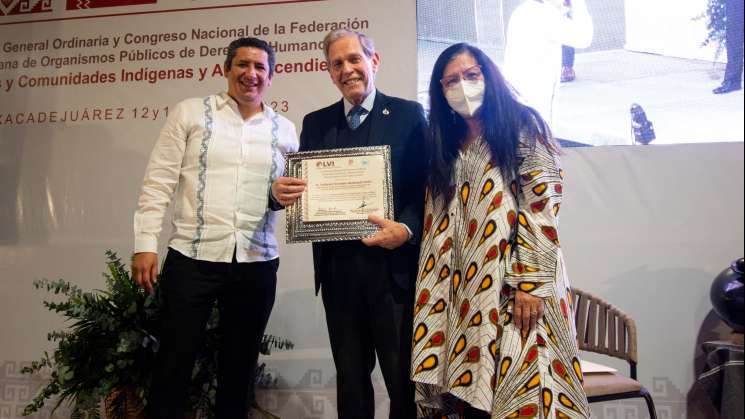 Realizan Congreso Nacional de la FMOPDH en Oaxaca