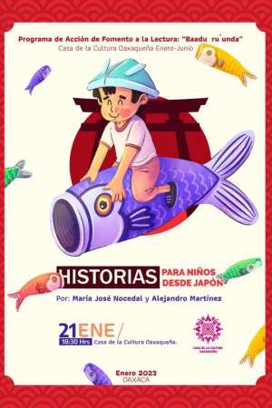 Historias  para niños desde Japón, Casa de la Cultura, Oaxaca