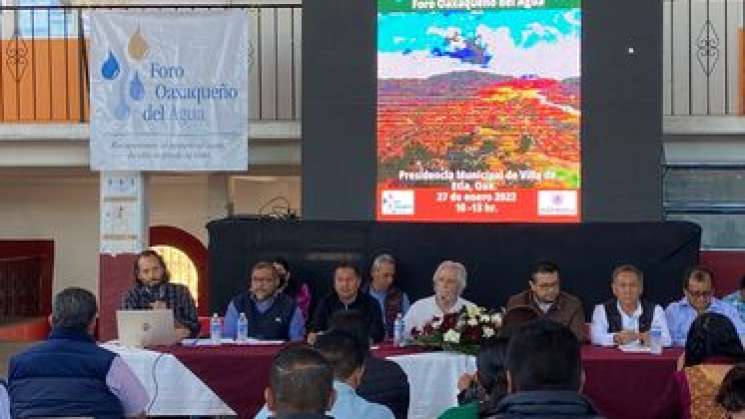 Realizan 59 Asamblea del Foro Oaxaqueño del Agua 