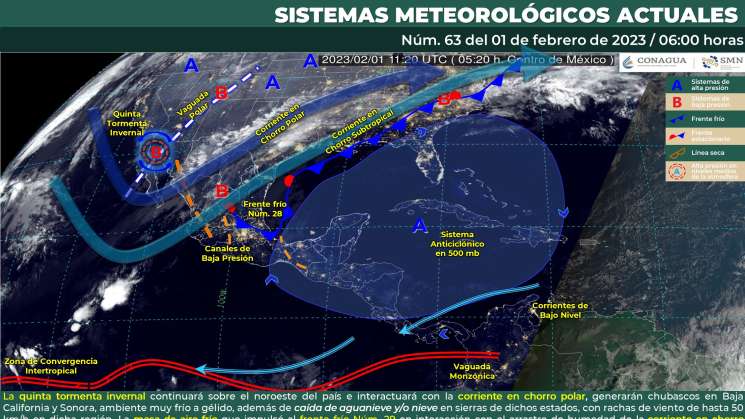 Anuncian cielo nublado y lluvias aisladas en Oaxaca