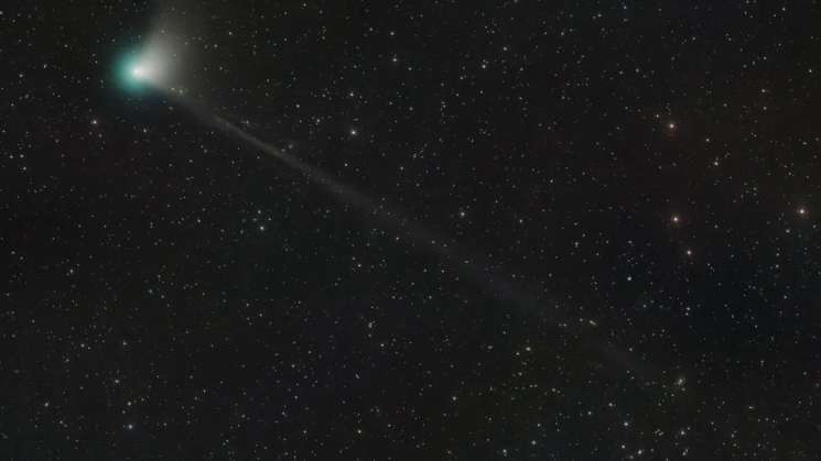 Este 1 y 2 de febrero, el cometa verde pasará cerca de la Tierra 