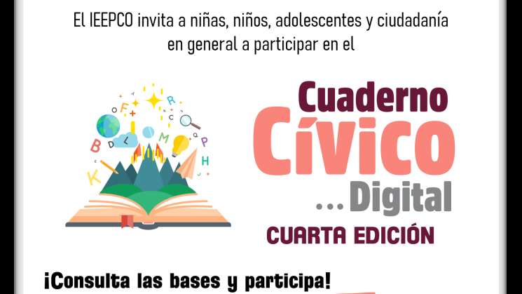 Convocan a participar en 4to edición del Cuaderno Cívico Digital