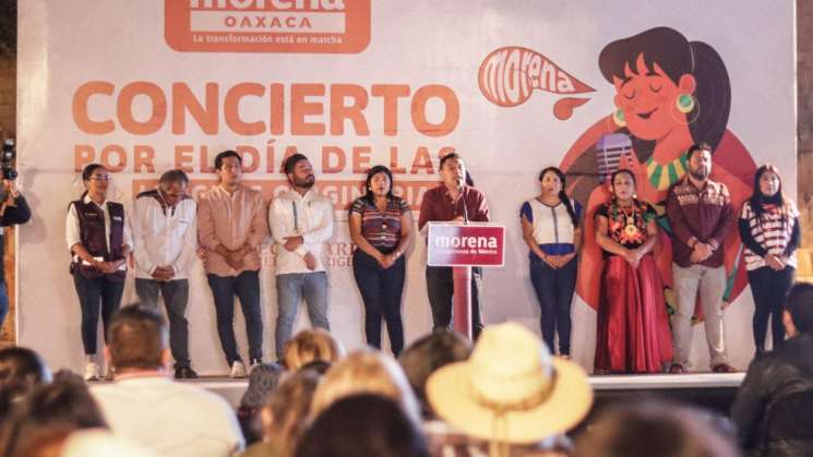 Conmemora Morena Oaxaca Día de la Lengua Materna con concierto