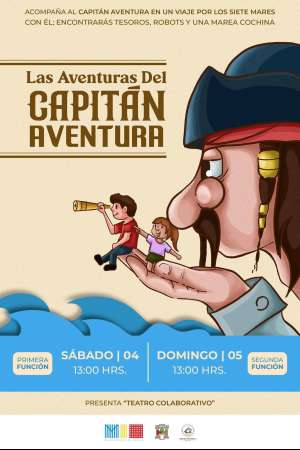 Teatro  “Las aventuras del capitán aventura”