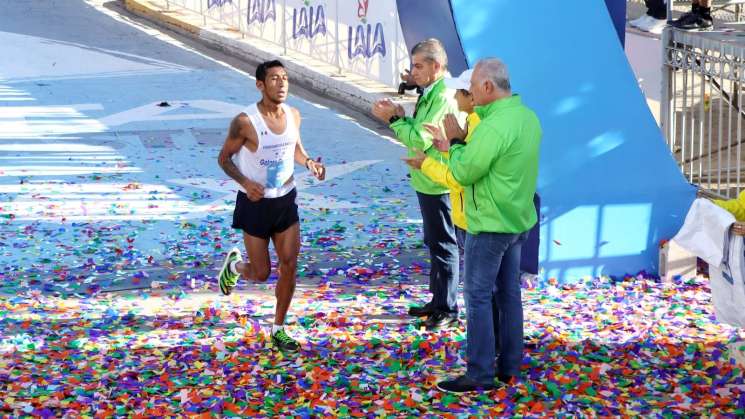 Javier Hernández, en el Top 5 del Maratón Internacional Lala 2023