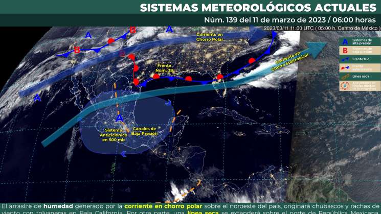 Chubascos aislados y clima cálido en regiones de Oaxaca 