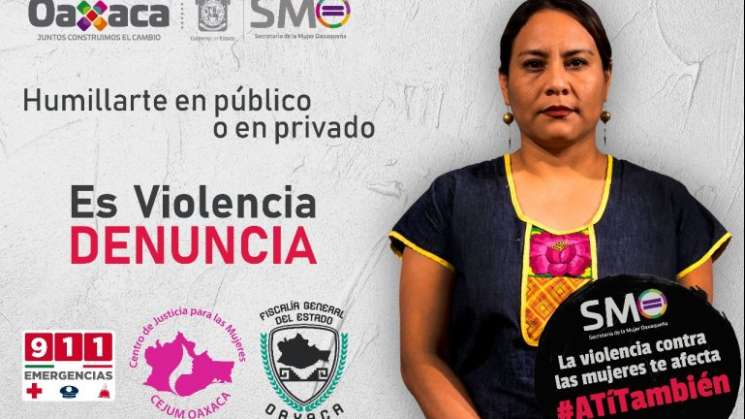 Cero tolerancia a violencia sexual en escuelas de Oaxaca:SMO