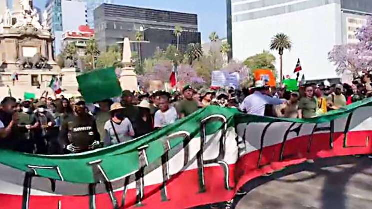 Marchan militares apoyando a soldados detenidos en Tamaulipas