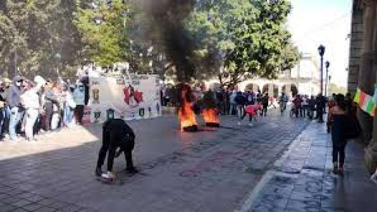 Rechaza IEEPO la violencia como forma de manifestación 