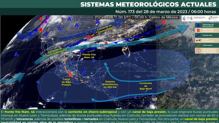 Se mantendrá clima cálido en Oaxaca por corriente anticiclónica