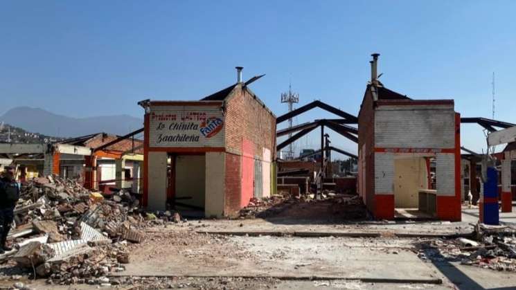 Tras acuerdos retoman obras de remodelación en Central de Abasto 